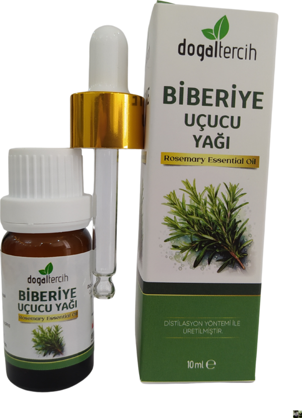 Biberiye Uçucu Yağı 10 ml Katkısız %100 Saf Ve Doğal (Rosemary Oil) - Image 1
