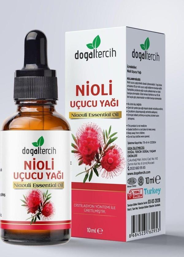 Nioli Uçucu Yağı 10 ml %100 Saf ve Doğal (Niaouli Essential Oil) - Image 1
