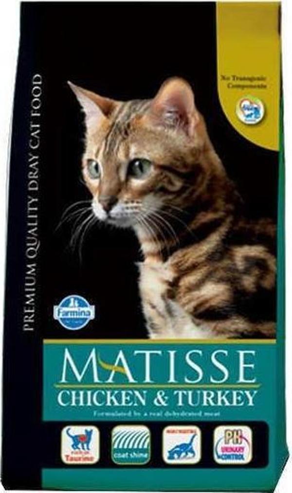 Matisse Tavuklu Hindili Yetişkin Kedi Maması 1,5 Kg - Image 1