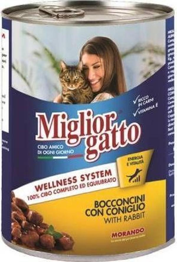 Miglior Gatto Tavşanlı Kedi Konservesi 405gr - Image 1
