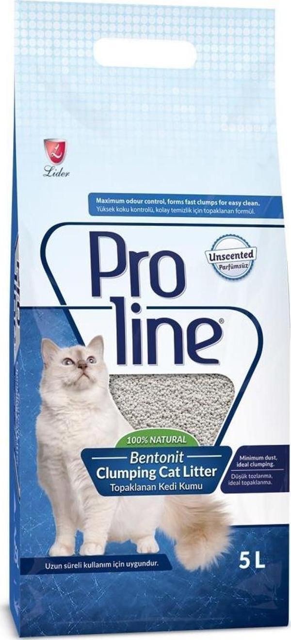 Proline Kokusuz Bentonit Kedi Kumu 5 Lt - Image 1