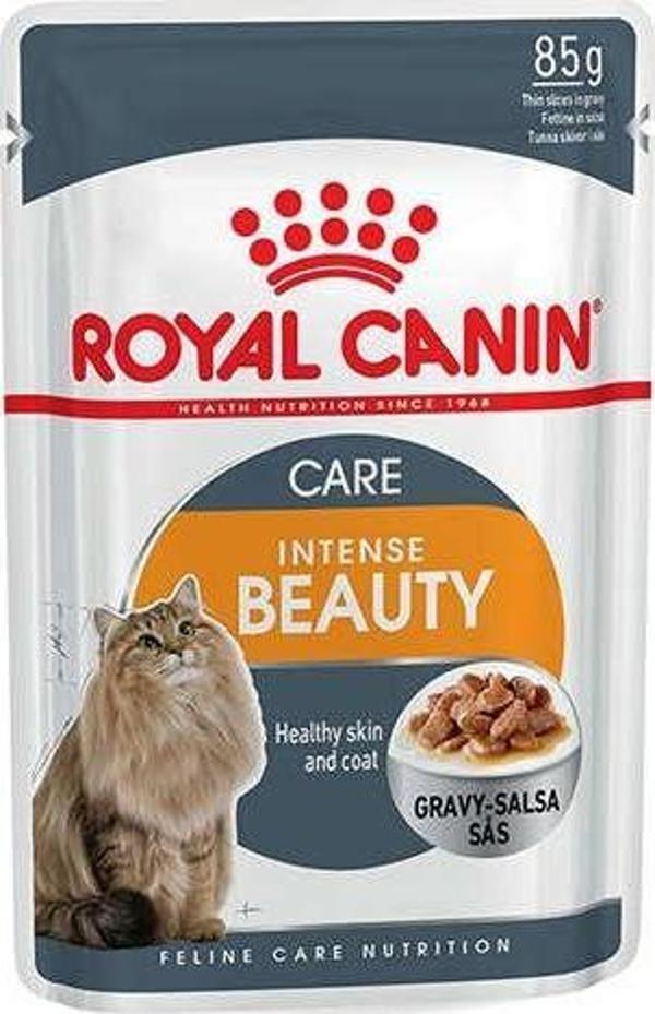 Royal Canin Hair&Skin Tüy ve Deri Sağlığı için Jöle İçerisinde Yaş Kedi Maması 85g - Image 1