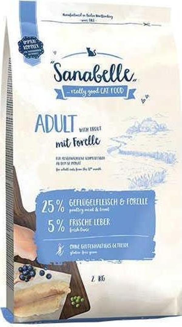 Sanabelle Adult Forelle Alabalıklı Tahılsız Kedi Maması 2 Kg - Image 1