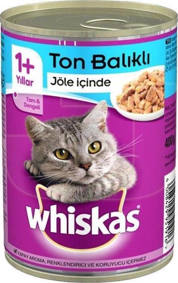 Whiskas Ton Balıklı Kedi Konservesi 400 gr - Image 1