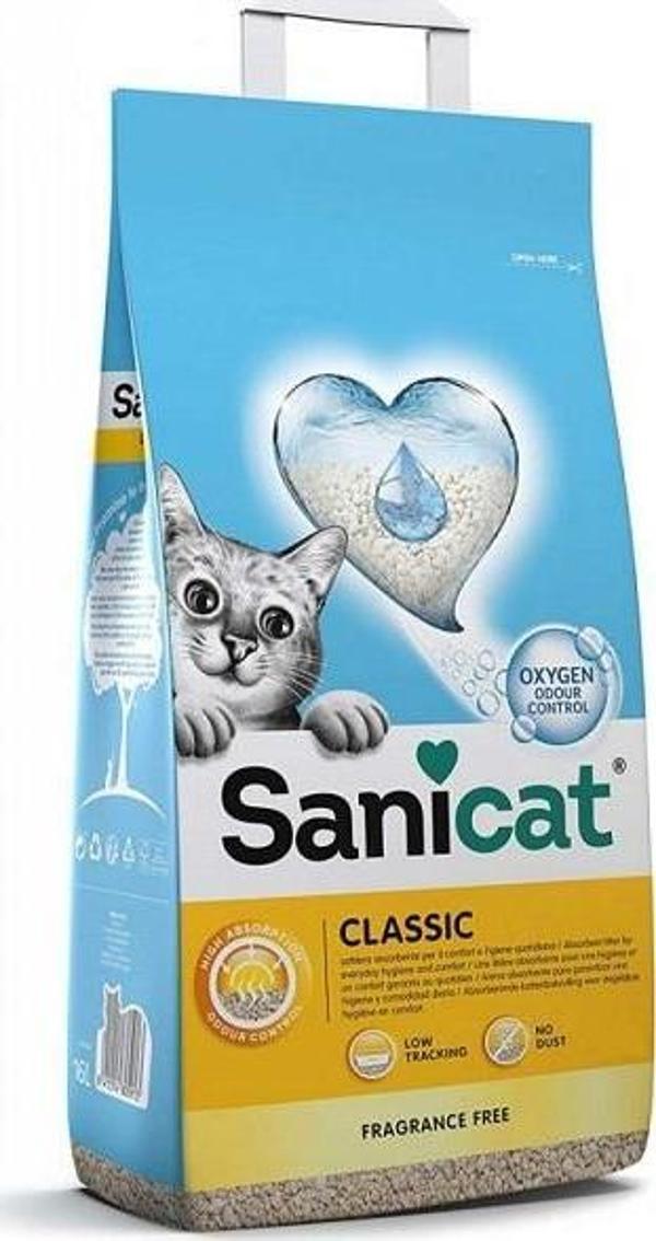 Sanicat Classic Unscented Kedi Kumu 20 Lt - Image 1