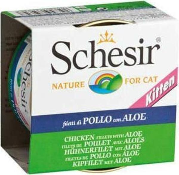 Schesir Tavuklu Aloe Yavru Kedi Konservesi 85 Gr - Image 1