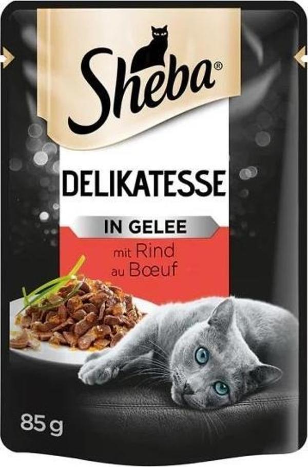 Sheba Pouch Sığır Etli Yetişkin Kedi Konservesi 85gr - Image 1