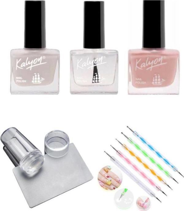 Kalyon French Set + Stamper + Dot Kalemi 5li - Image 1