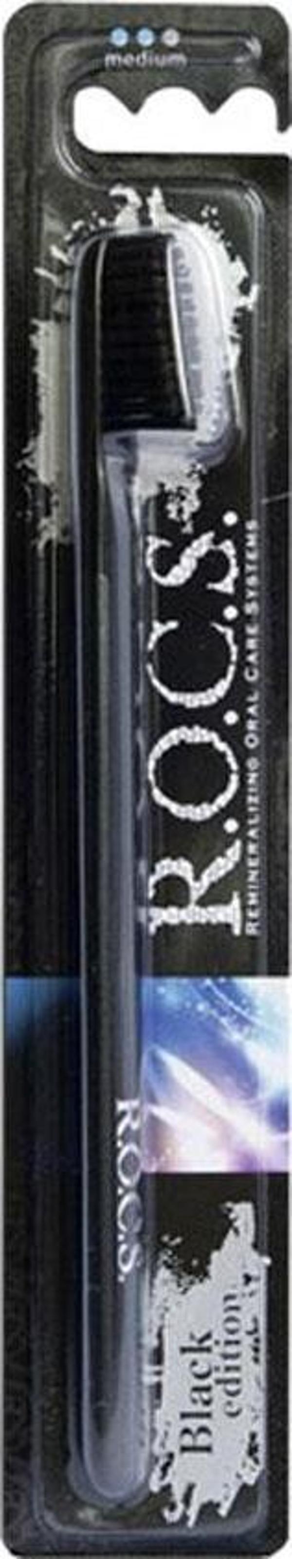 Rocs Black Edition Diş Fırçası Siyah - Image 1