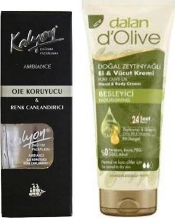 Kalyon Oje Koruyucu + Dalan Tüp Krem 20 Ml - Image 1