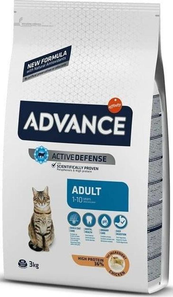 Advance Tavuklu Ve Pirinçli Yetişkin Kedi Maması 3 Kg - Image 1