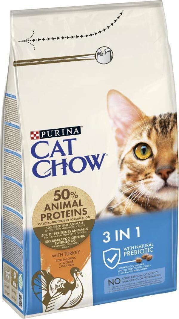 Purina Cat Chow Hindili Yetişkin Kedi Maması 1,5 kg - Image 1