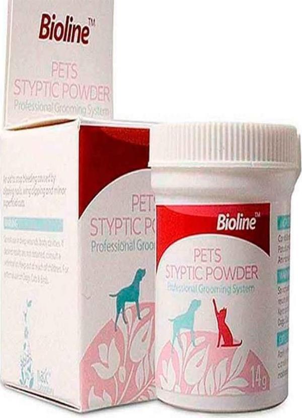 Bioline Kedi Köpek Tırnak Kanaması Engelleyici Pudra - Image 1