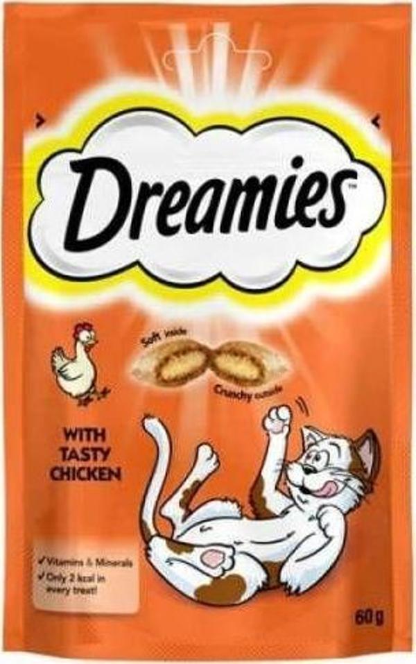 Dreamies Tavuklu Kedi Ödülü 60 gr - Image 1