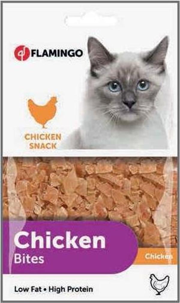Flamingo Chicken Bites Tavuk Etli Naturel Kedi Ödülü 85 Gr - Image 1