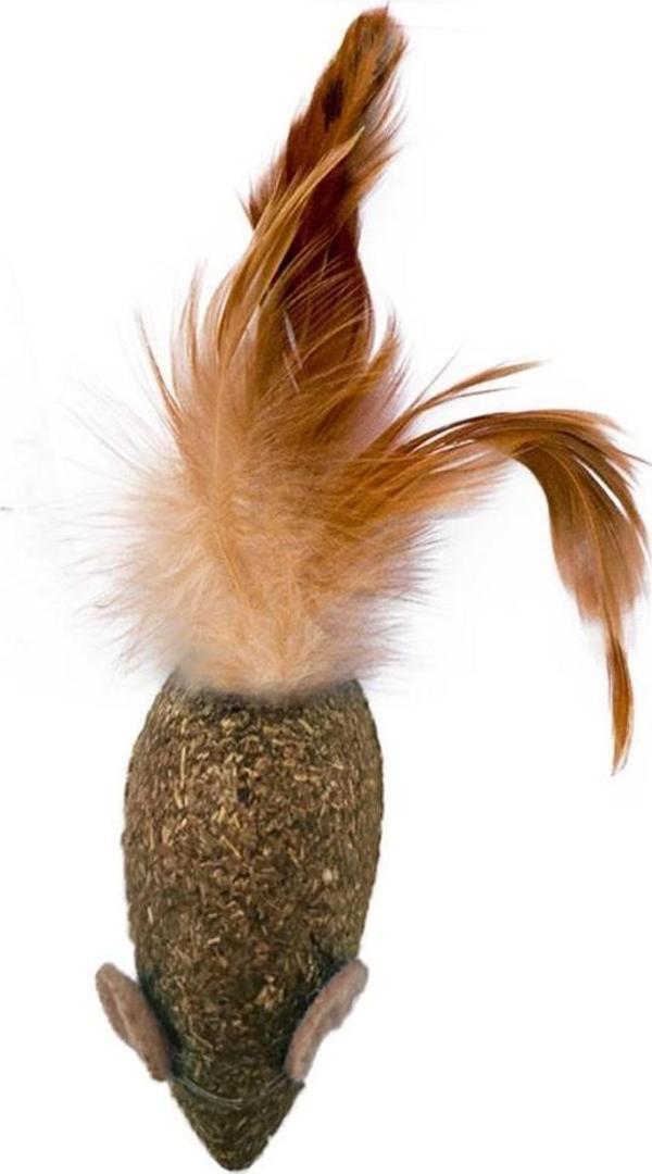 Eastland Catnipli Tüylü Fare Kedi Oyuncağı 4,8 cm - Image 1