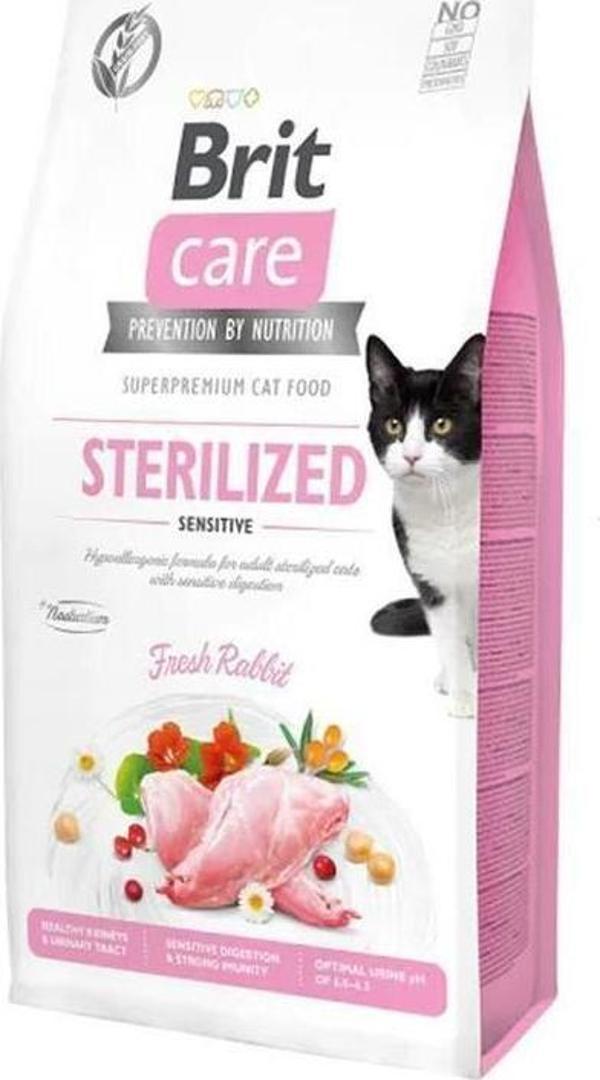 Brit Care Sterilised Tavşan Etli Tahılsız Kısırlaştırılmış Kedi Maması 2 Kg - Image 1