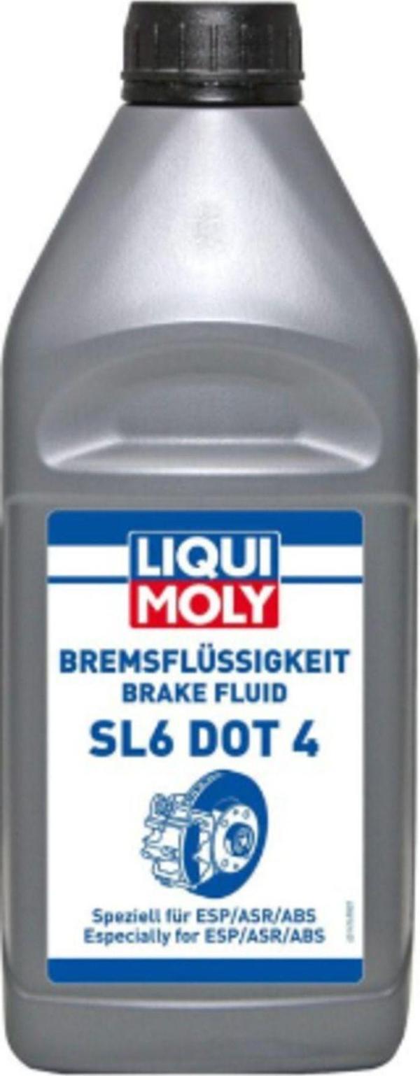 Liqui Moly Brake Fluid Sl6 Dot4 Fren Hidroliği (1 Litre) Yeni Üretim Tarihli - Image 1