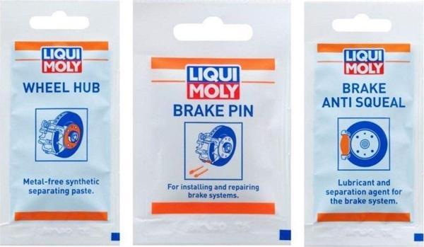 Liqui Moly Fren / Teker Bakım Seti ( 21126 ) ( 1 X 21119 / 1 X 21120 / 1 X 21121 ) Yeni Üretim Tarihli - Image 1