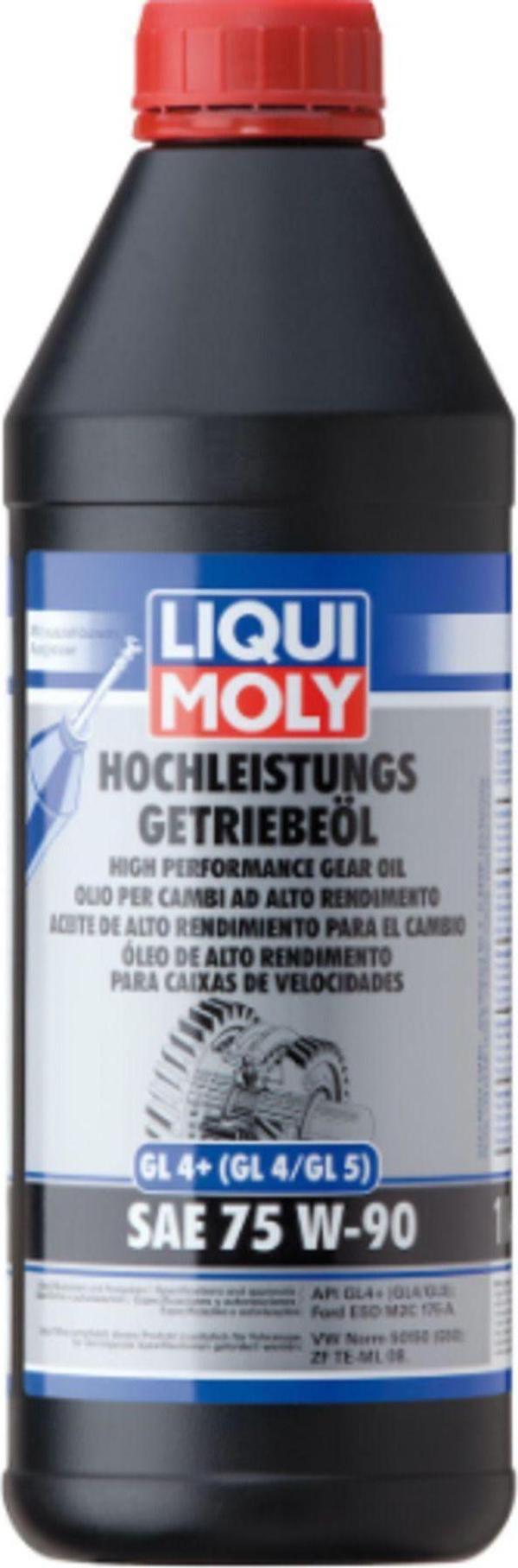 Liqui Moly High Performance Gl4+ 75W-90 Dişli Şanzıman Yağı (1 Litre) Yeni Üretim Tarihli - Image 1