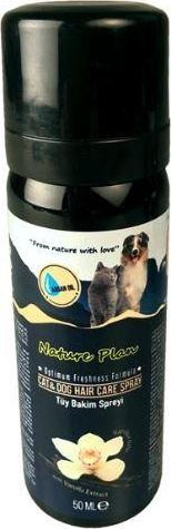 Nature Plan Vanilya Kedi Köpek Tüy Bakim Spreyi 50 ml - Image 1
