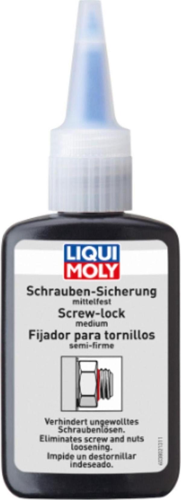 Liqui Moly Screw Lock Civata Sabitleyici (Orta Sert) 50 Gram Yeni Üretim Tarihli - Image 1