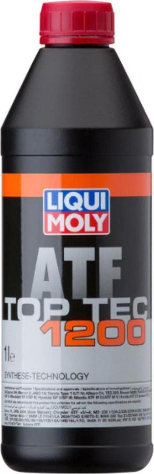 Liqui Moly Top Tec Atf 1200 Otomatik Şanzıman Yağı (1 Litre) Yeni Üretim Tarihli - Image 1