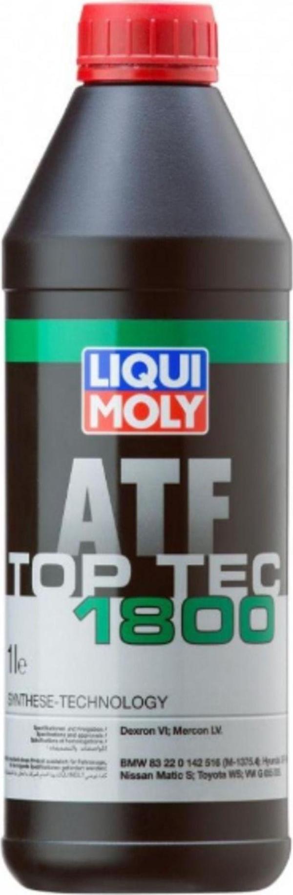 Liqui Moly Top Tec Atf 1800 Otomatik Şanzıman Yağı (1 Litre) Yeni Üretim Tarihli - Image 1