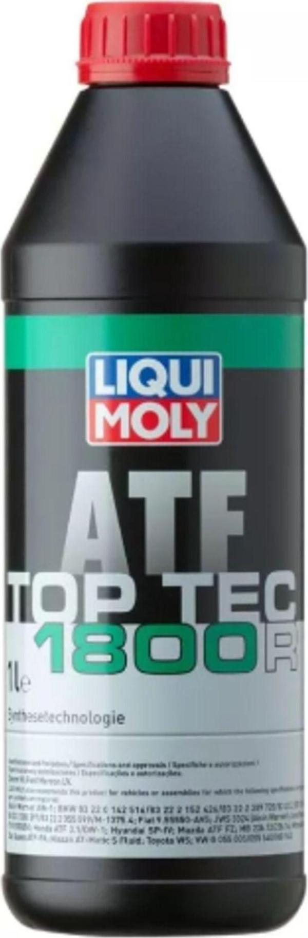 Liqui Moly Top Tec Atf 1800 R Otomatik Şanzıman Yağı (1 Litre) Yeni Üretim Tarihli - Image 1