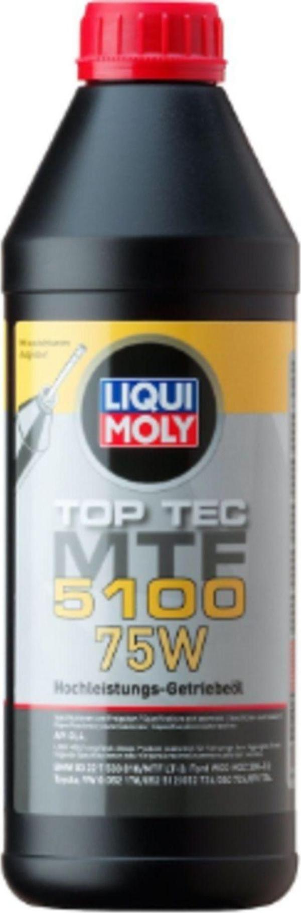 Liqui Moly Top Tec Mtf 5100 75W Şanzıman Yağı (1 Litre) Yeni Üretim Tarihli - Image 1
