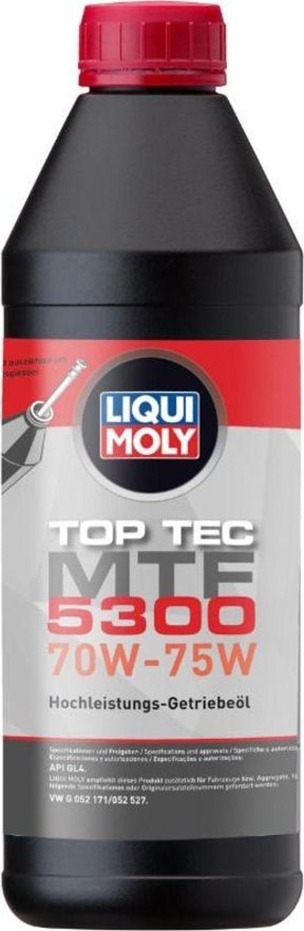 Liqui Moly Top Tec Mtf 5300 70W-75W (1 Litre) Yeni Üretim Tarihli - Image 1