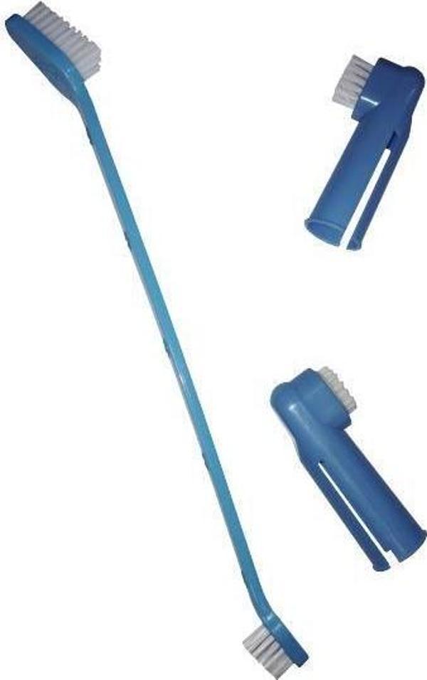Nunbell Kedi Köpek Diş Fırçası+ Parmak Diş Fırçası Set - Image 1