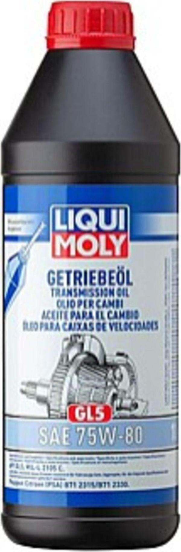 Liqui Moly Yarı Sentetik Gl5 75W-80 Dişli Şanzıman Yağı (1 Litre) Yeni Üretim Tarihli - Image 1