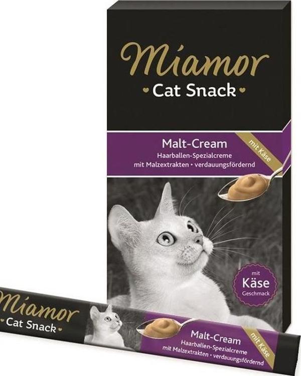 Miamor Cream Malt ve Peynirli Kedi Ödülü 6x15 Gr - Image 1