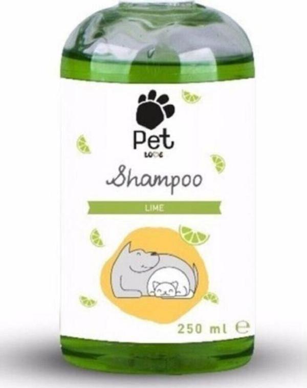 Eco Pet Love Kedi Köpek Şampuanı Limon Kokulu 250 ml - Image 1
