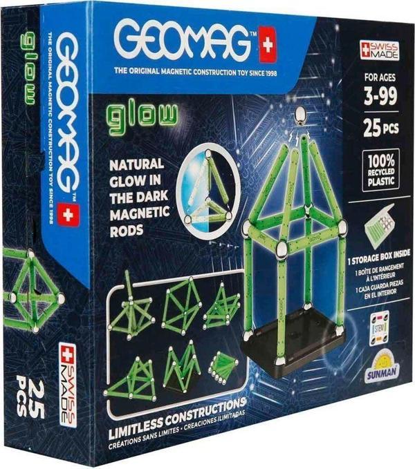 000328 Parıltılı Manyetik Zeka Oyunu 25 Parça -Sunman - Image 1