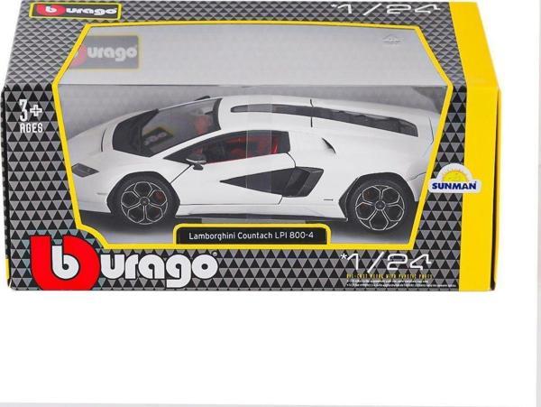 1021102 Burago Lamborghini Countach LPI 800-4 1:24 -Sunman - Image 1
