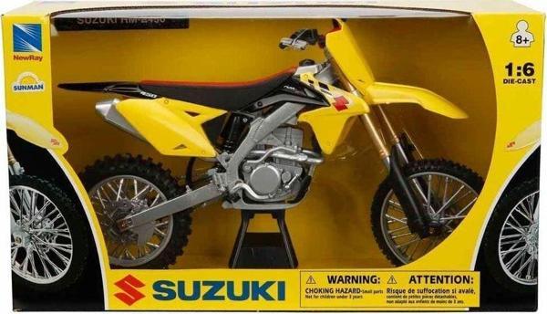 49473 1:6 Suzuki RM-Z450 Model Motosiklet -Sunman - Image 1