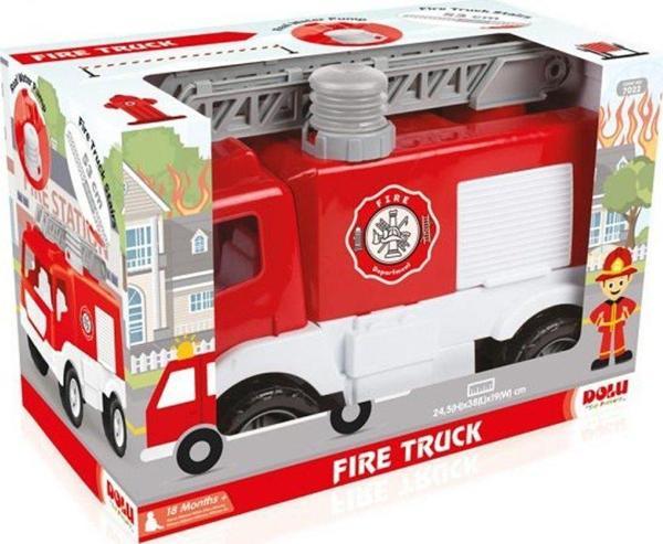 7022 İTFAİYE KAMYONU PENCELİ KUTUDA 38 CM - Image 1