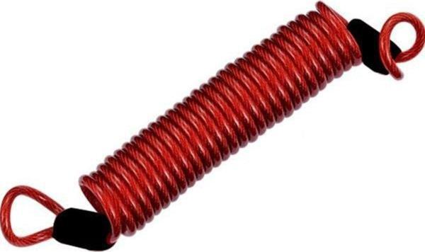 Knmaster Motosiklet Disk Fren Kilidi Için Hatırlatma Kablosu Kırmızı - Image 1