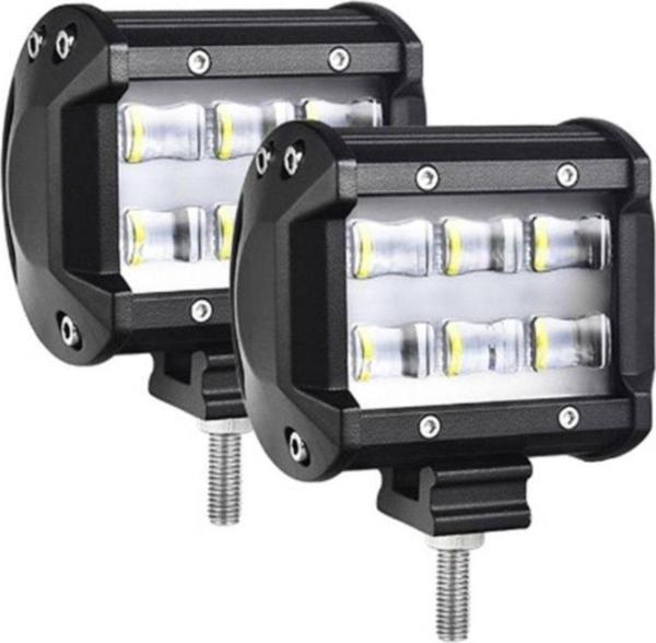 Knmaster Panzer 30W Bar Tipi Motosiklet / Off Road Led Sis Farı Takım - Image 1