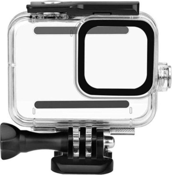 Knmaster Gopro Hero 9 / 10 / 11 / 12 / 13 Black Uyumlu 60M Su Geçirmez Kılıf Housing - Image 1