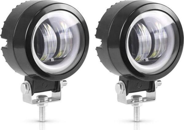 Knmaster Calvin 20W Motosiklet / Off Road Led Sis Farı Takım - Image 1