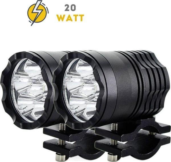Knmaster Fıghter S 20W Çakarlı Led Sis Farı - Image 1