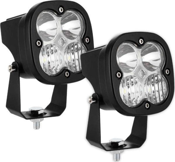 Knmaster Combo 40W Motosiklet Off Road Led Sis Farı Takım - Image 1