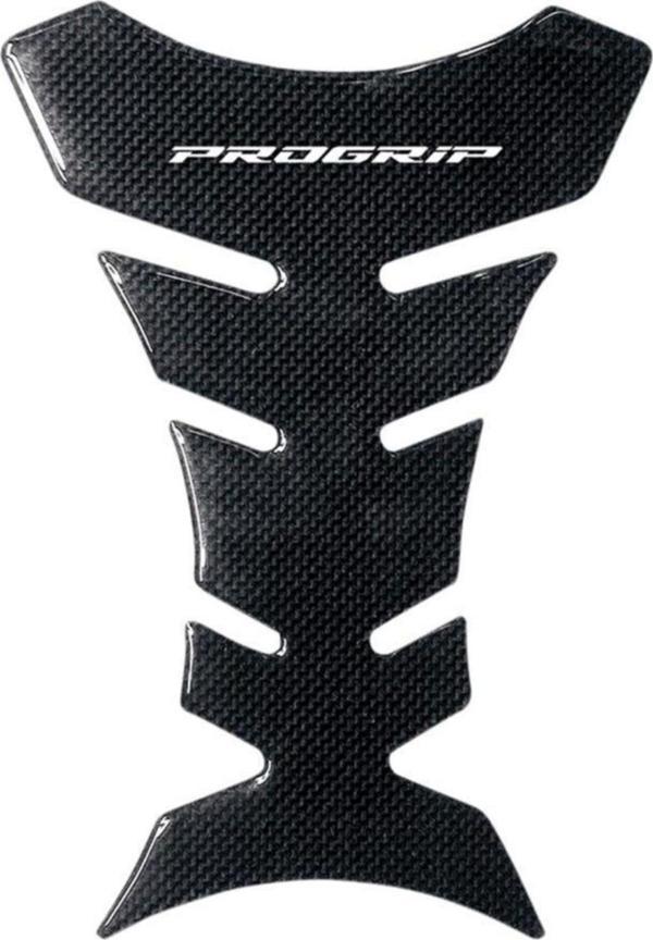Knmaster Progrip Tankpad Karbon Desenli Motosiklet Depo Üstü Sticker - Image 1