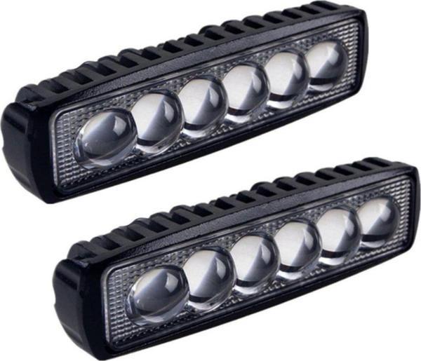 Knmaster Olana 18W 6 Ledli Motosiklet / Off Road Led Sis Farı Takım - Image 1