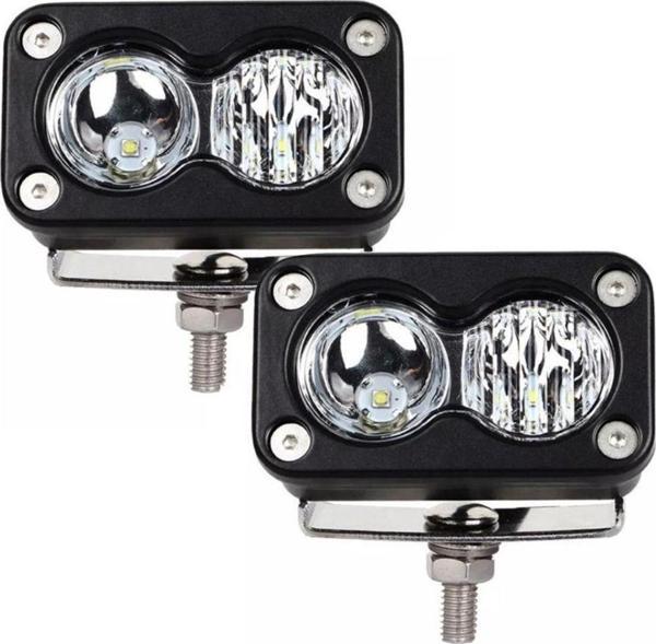 Knmaster Porter 20W Motosiklet / Off Road Led Sis Farı Takım - Image 1