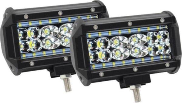 Knmaster Hügel 84W Bar Tipi Led Sis Farı Takım Kırmızı Mavi - Image 1