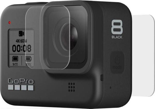 Kingma Gopro Hero 8 Uyumlu Lcd Ekran Ve Lens Koruyucu - Image 1